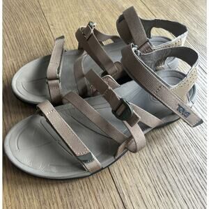 TEVA ASCONA SPORT WOMEN SANDALS SAND DUNE 9.5 7.5 40.5 Sport Hike Neutral